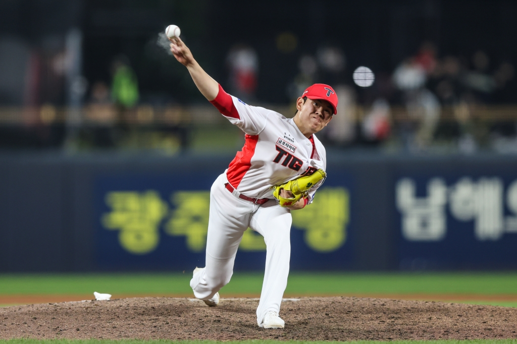 KIA 타이거즈 클로저 성영탁. /사진=KIA 타이거즈 제공