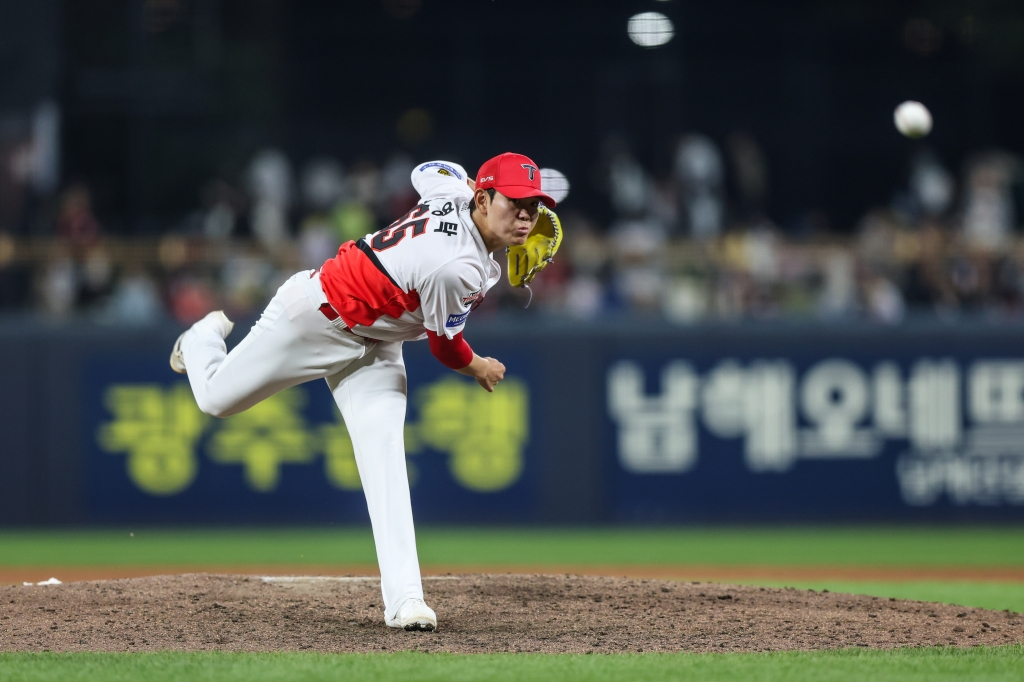 KIA 타이거즈 클로저 성영탁. /사진=KIA 타이거즈 제공