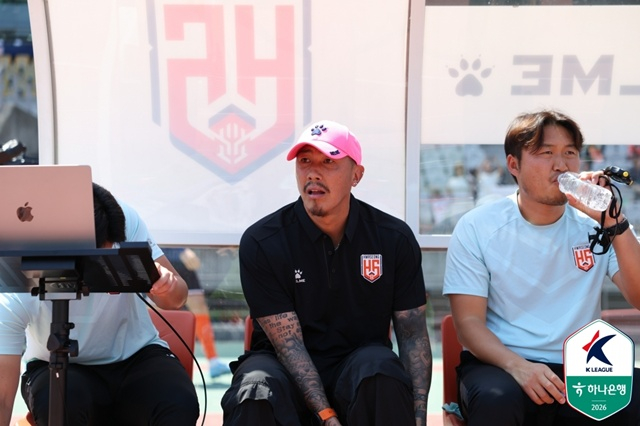 차두리 화성FC 감독. 사진=한국프로축구연맹 제공