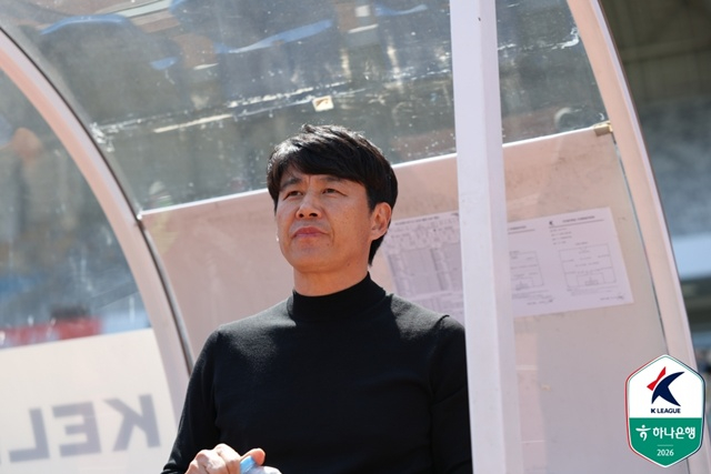 박건하 수원FC 감독. 사진=한국프로축구연맹 제공