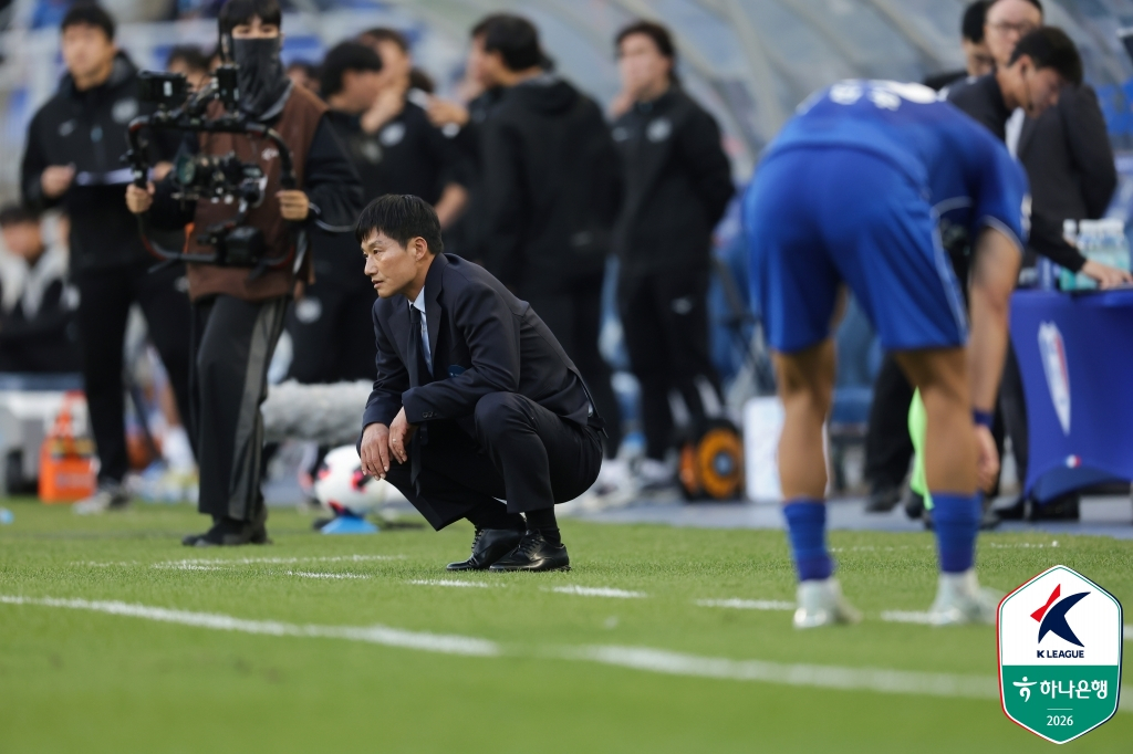 이정효 수원 삼성 감독. /사진=한국프로축구연맹 제공