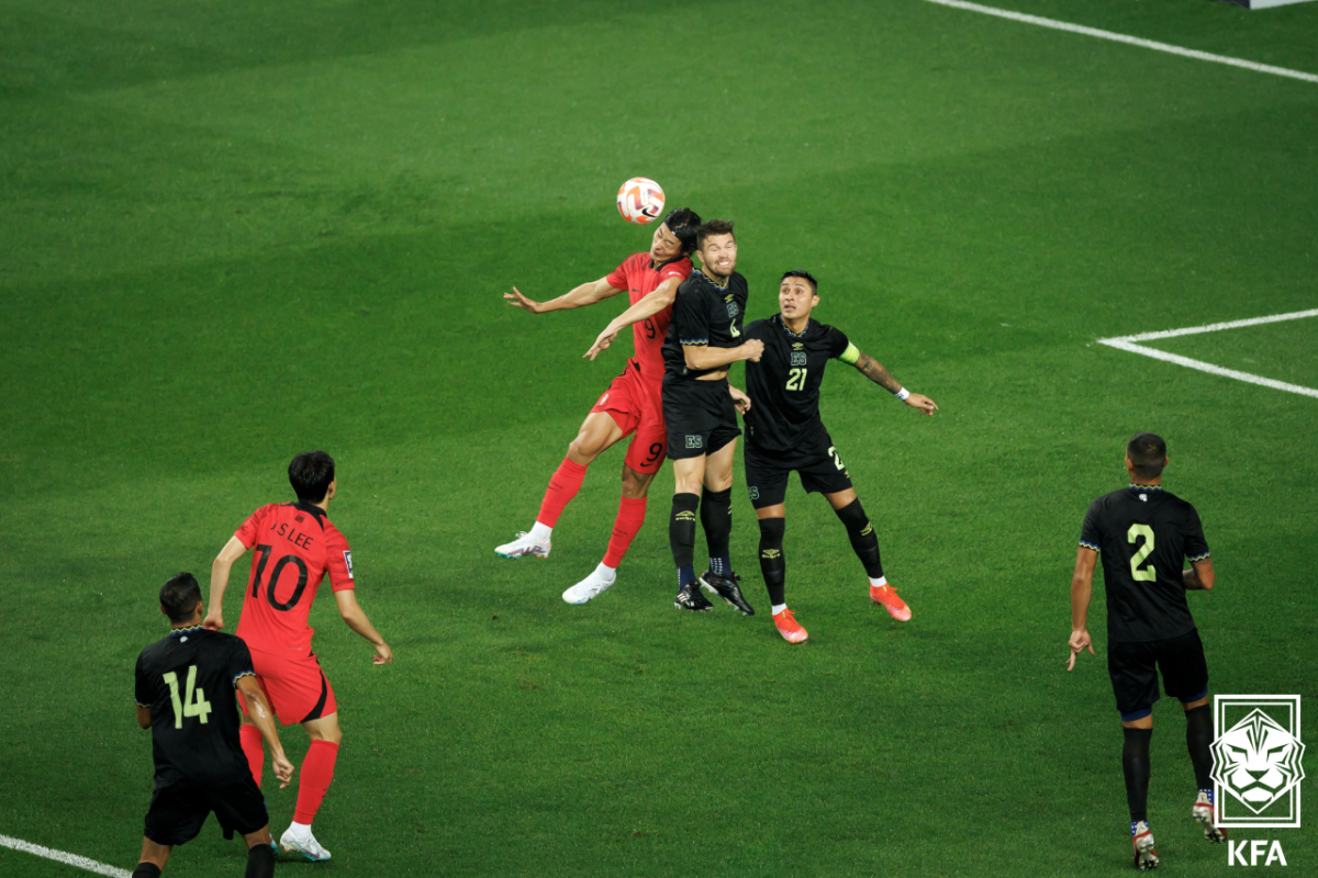 지난 2023년 6월 대전월드컵경기장에서 열린 한국과 엘살바도르의 축구 국가대표팀 평가전 경기 모습. /사진=대한축구협회 제공