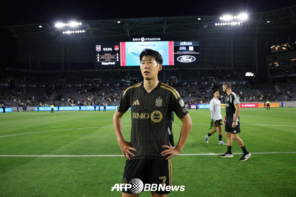 LAFC 손흥민. /AFPBBNews=뉴스1