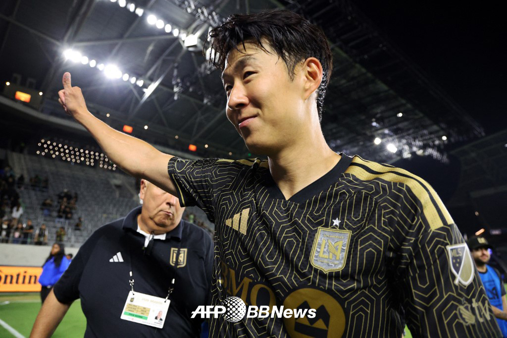 미국 메이저리그사커(MLS) LAFC 공격수 손흥민. /AFPBBNews=뉴스1