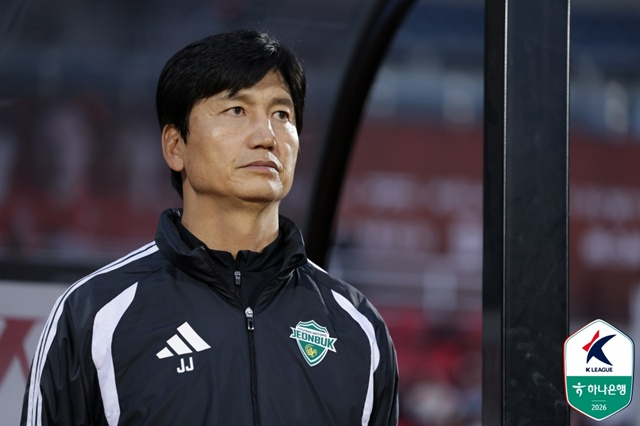 정정용 전북현대 감독. /사진=한국프로축구연맹 제공