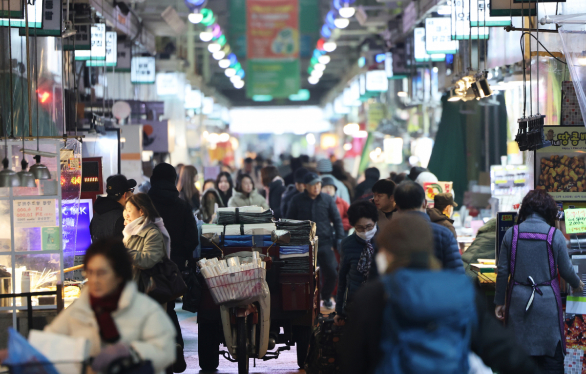 지난 2월 서울 마포구 망원시장 모습. /사진 = 뉴스1