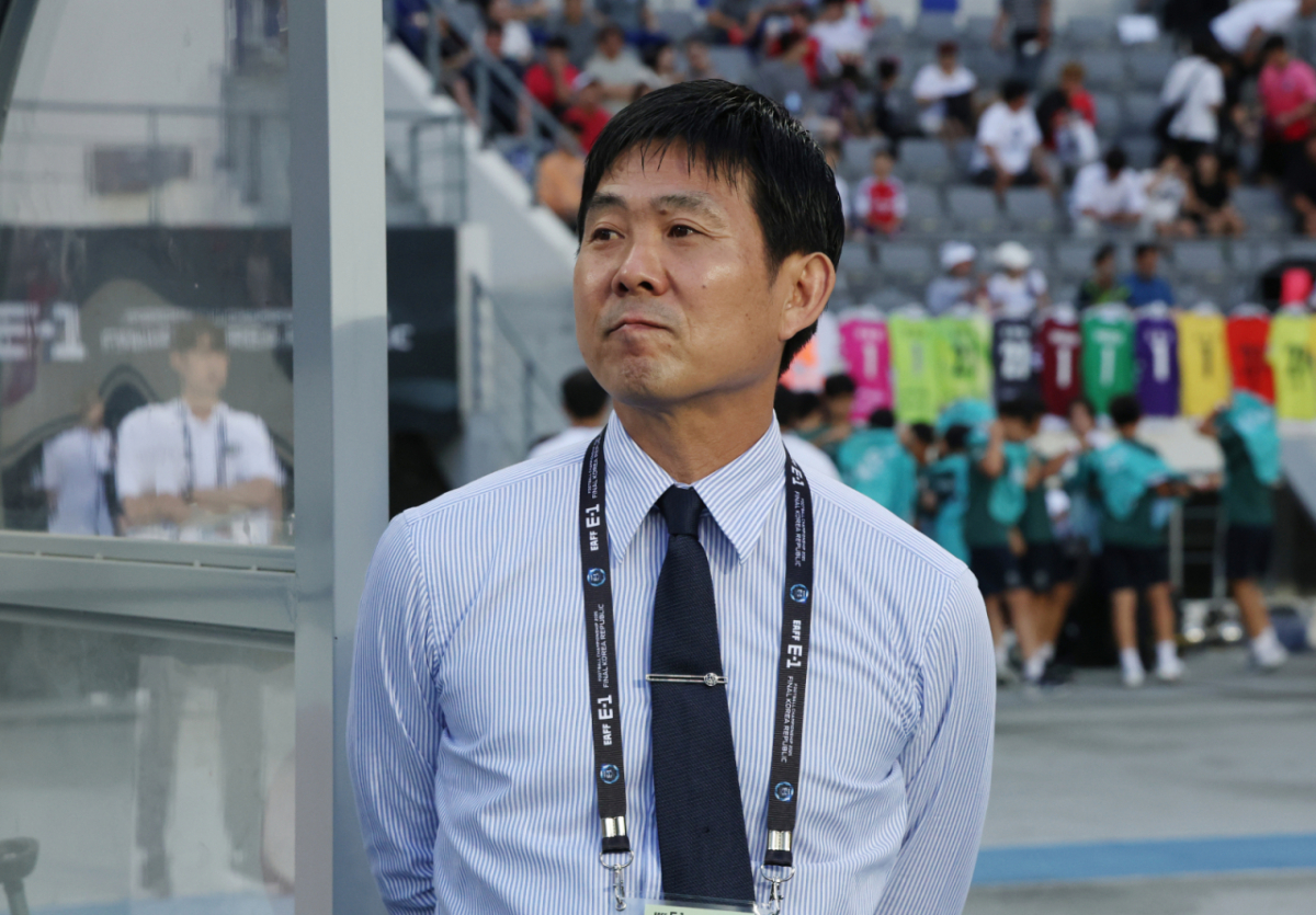 모리야스 하지메 일본 축구 국가대표팀 감독이 206 국제축구연맹(FIFA) 북중미 월드컵 목표를 우승으로 설정했다. /사진=뉴스1
