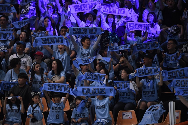 고양 소노 팬들. /사진=KBL 제공