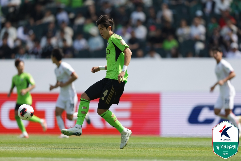 전북 현대 중앙 수비수 조위제. /사진=한국프로축구연맹 제공
