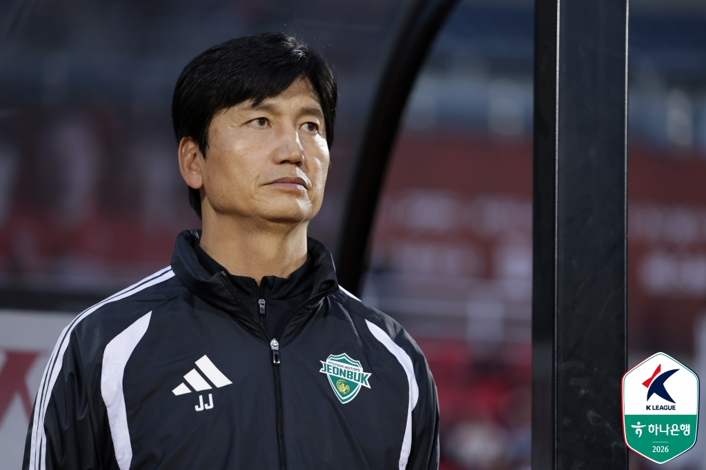 정정용 전북 현대 감독. /사진=한국프로축구연맹 제공