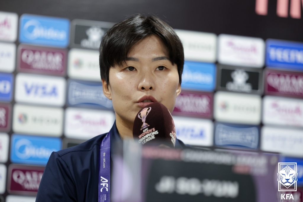 지소연. /사진=대한축구협회(KFA) 제공