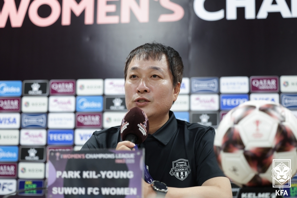 박길영 수원FC 위민 감독. /사진=대한축구협회(KFA) 제공