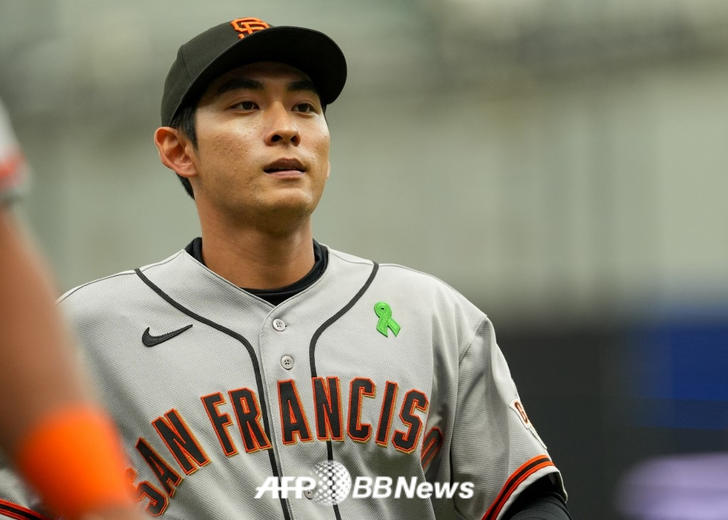 샌프란시스코 자이언츠 외야수 이정후. /AFPBBNews=뉴스1