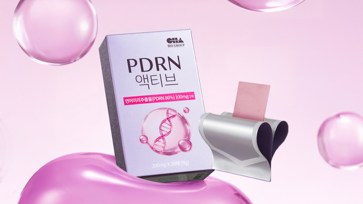 차바이오건강의 건강기능식품 'PDRN 액티브'/사진제공=CMG제약