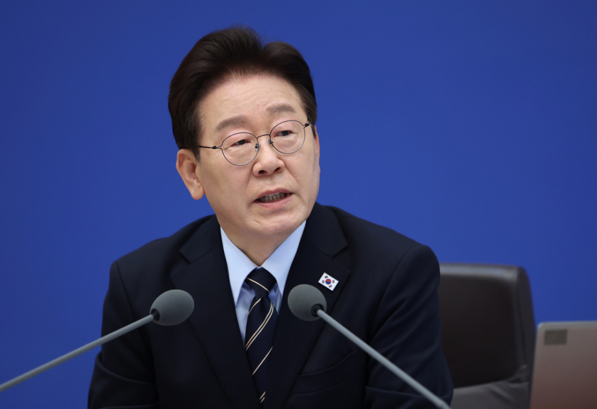 (서울=뉴스1) 허경 기자 = 이재명 대통령이 20일 청와대에서 열린 제22회 국무회의 겸 제9차 비상경제점검회의에서 발언을 하고 있다. 2026.5.20/뉴스1  Copyright © 뉴스1. All rights reserved. 무단 전재 및 재배포,  AI학습 이용 금지. /사진=(서울=뉴스1) 허경 기자