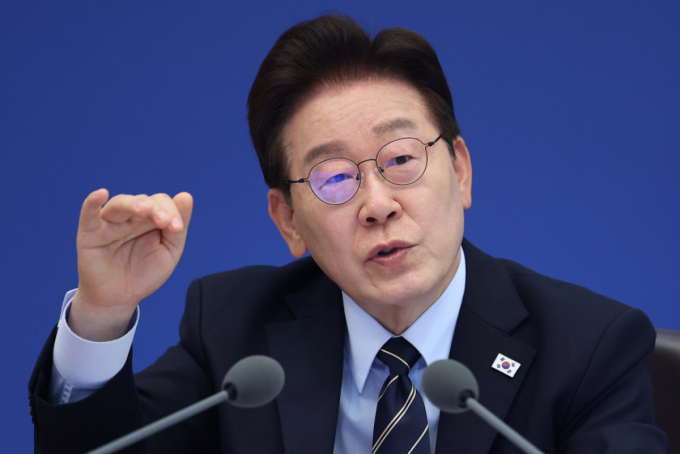 이재명 대통령이 20일 청와대에서 열린 제22회 국무회의 겸 제9차 비상경제점검회의에서 발언을 하고 있다. /사진=뉴스1