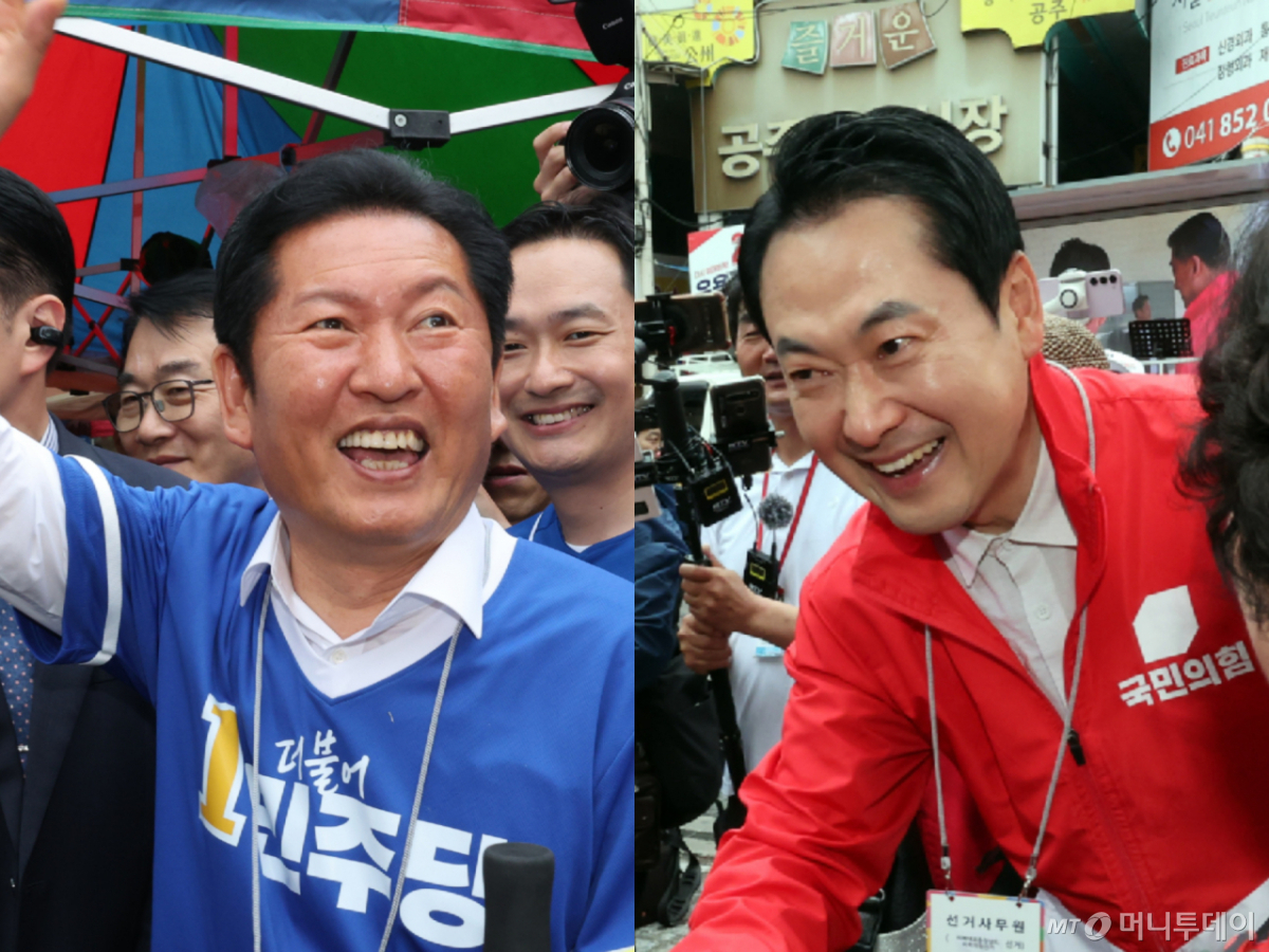 정청래 더불어민주당 대표(왼쪽)와 장동혁 국민의힘 대표(오른쪽)/사진=뉴시스