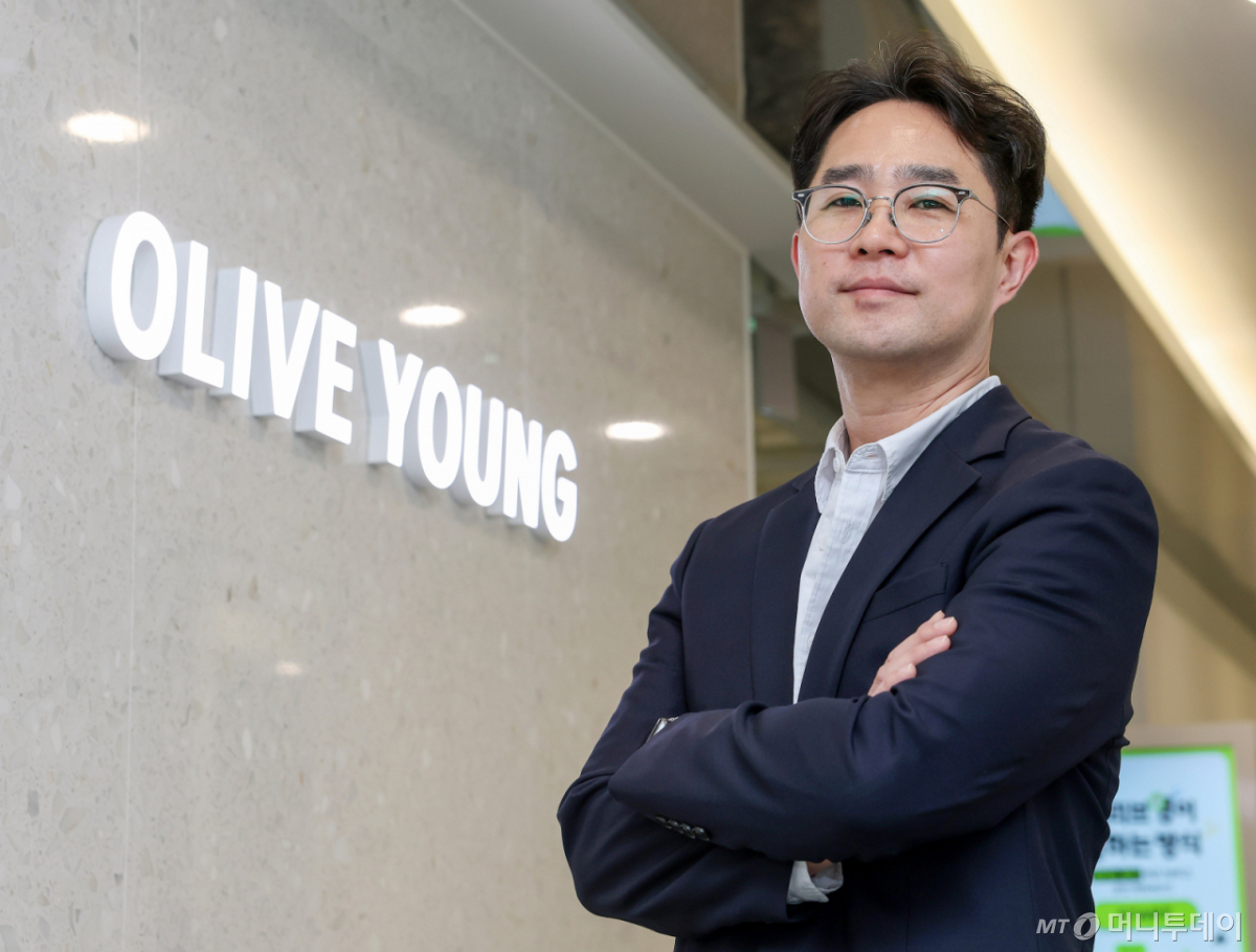 허진영 올리브영 리테일사업본부장 인터뷰 /사진=김창현 기자 chmt@