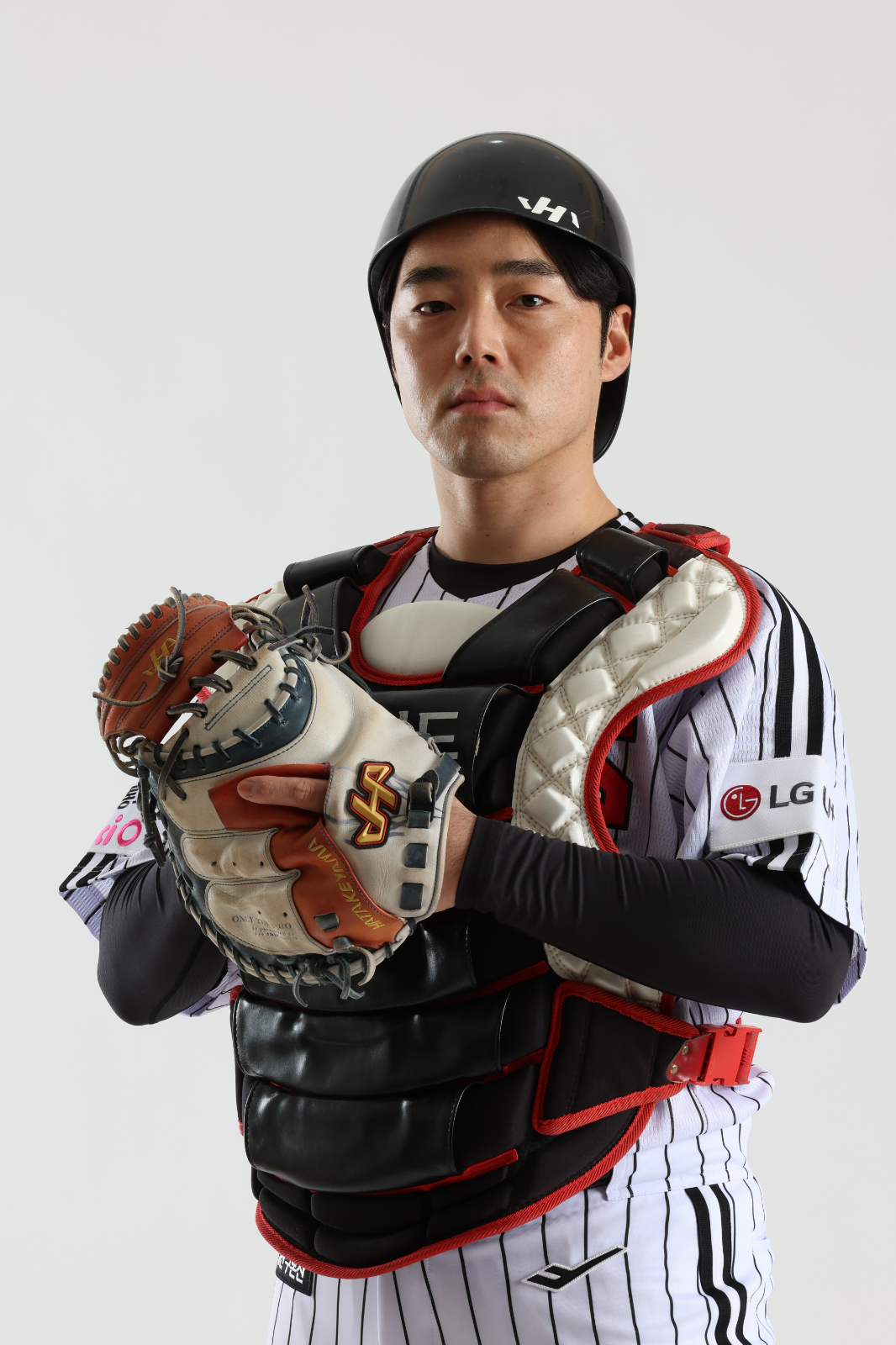 LG 트윈스 포수 김민수. /사진=LG 트윈스 제공