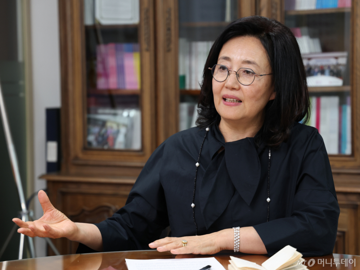 박영선 한국여성의정 상임대표 인터뷰 /사진=이기범 기자 leekb@