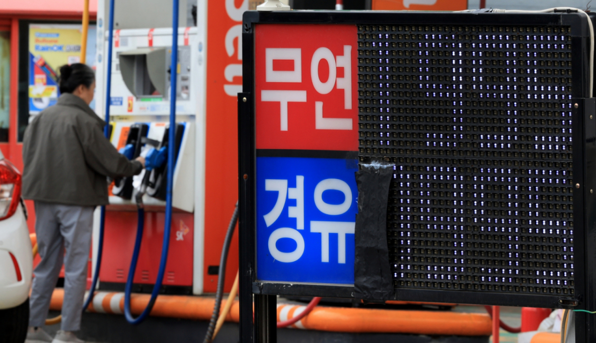 인천시내의 한 주유소의 모습./사진제공=뉴스1