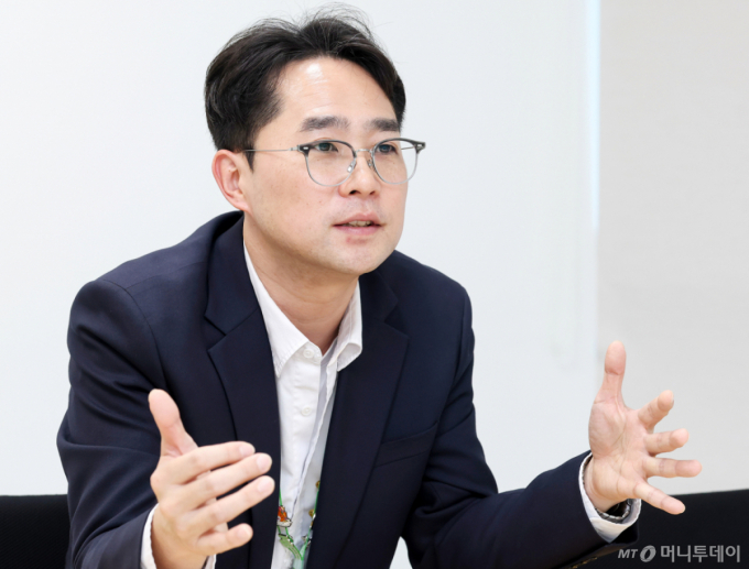 허진영 올리브영 리테일사업본부장 인터뷰 /사진=김창현 기자 chmt@