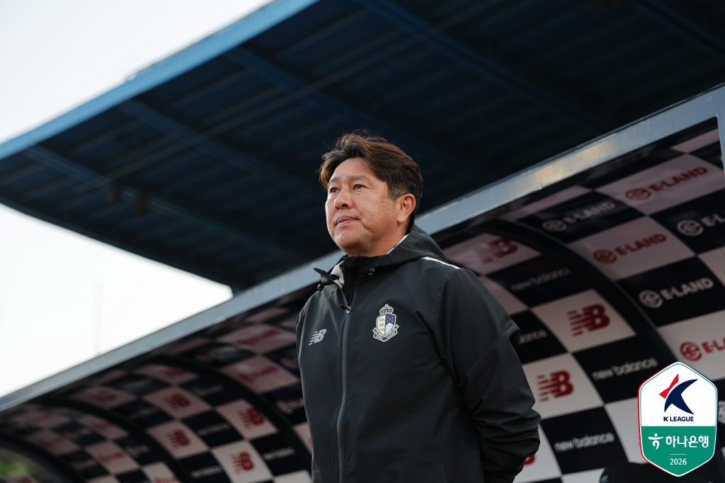 김도균 서울이랜드 감독. /사진=한국프로축구연맹 제공