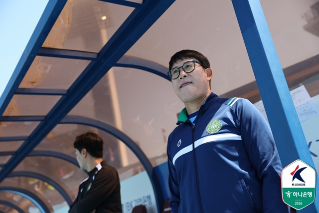 고정운 김포FC 감독. /사진=한국프로축구연맹 제공