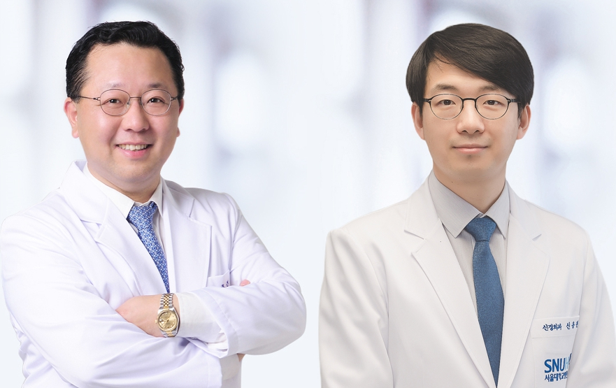 (사진 왼쪽부터) 서울대병원 신경과 주건 교수, 중환자의학과 신용원 교수.