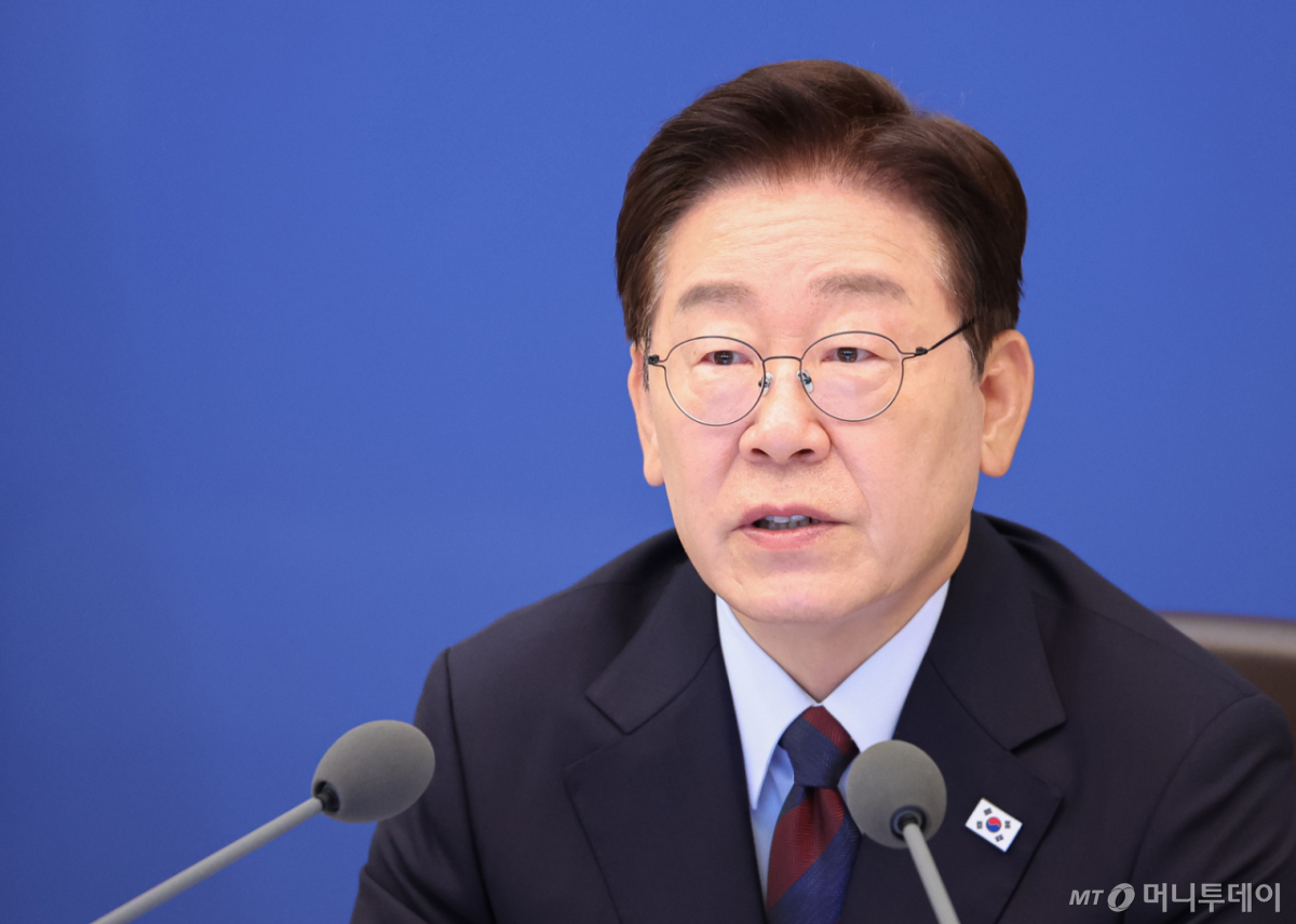 (서울=뉴스1) 허경 기자 = 이재명 대통령이 26일 청와대에서 열린 제23회 국무회의 겸 제10차 비상경제점검회의에서 발언을 하고 있다. 2026.5.26/뉴스1 Copyright © 뉴스1. All rights reserved. 무단 전재 및 재배포, AI학습 이용 금지. /사진=(서울=뉴스1) 허경 기자