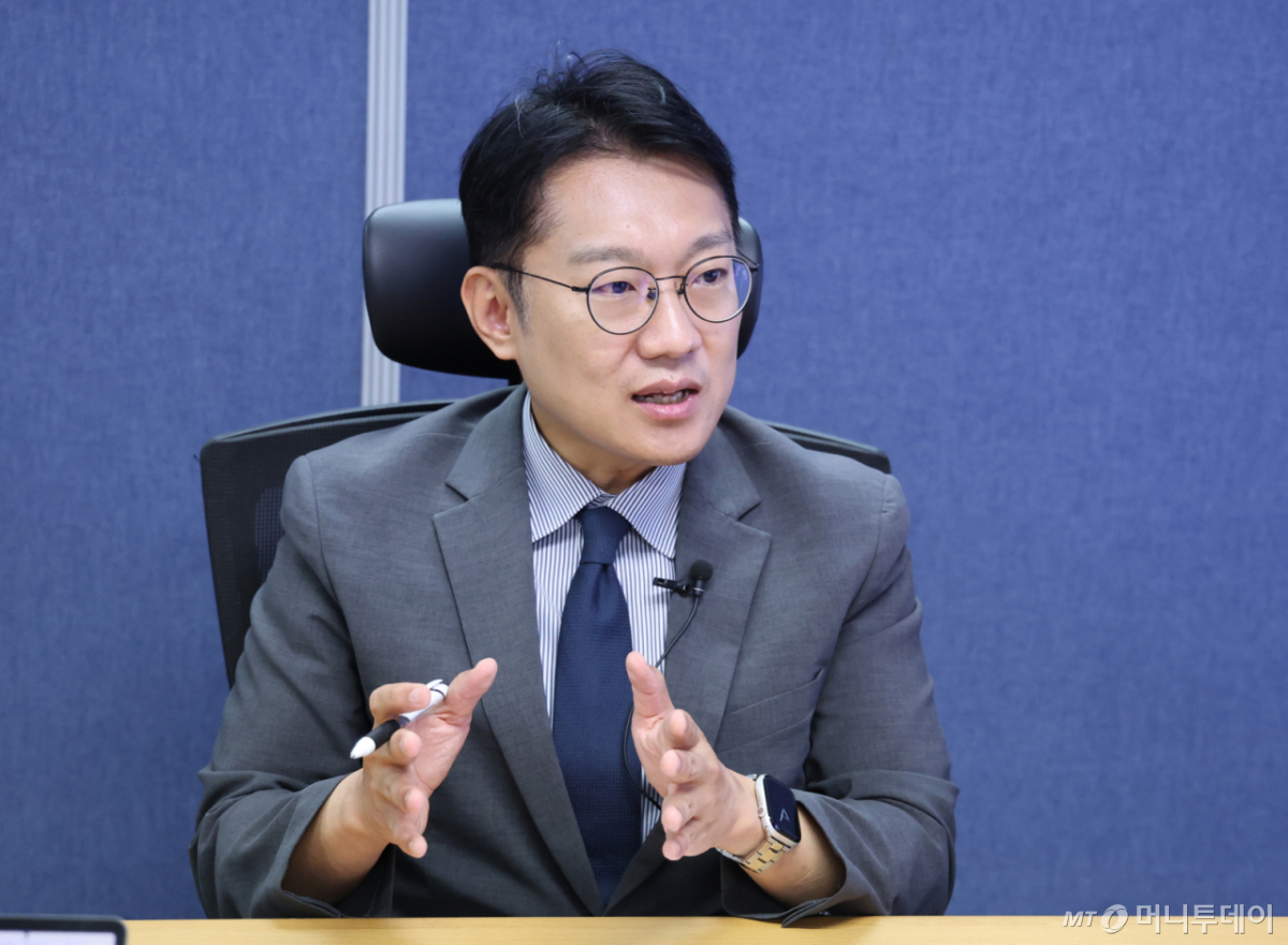 김남준 더불어민주당 인천계양을 국회의원 후보 인터뷰 /사진=이기범 기자 leekb@