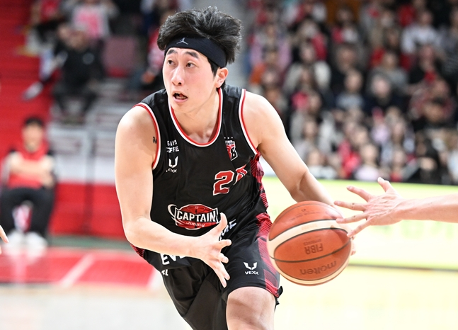 돌파하는 소준혁. /사진=KBL
