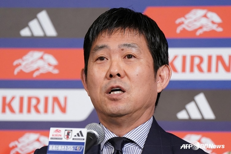 모리야스 하지메 일본 축구대표팀 감독. /AFPBBNews=뉴스1