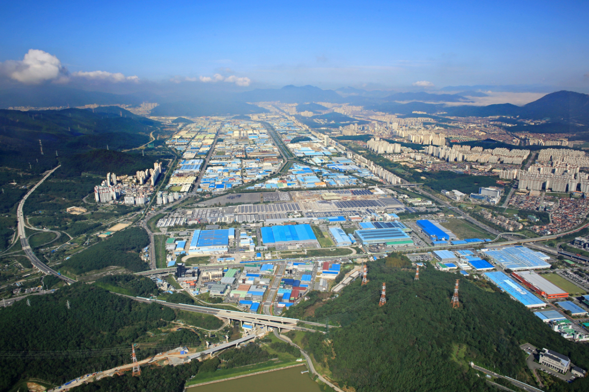 창원국가산업단지./사진=산단공 제공.