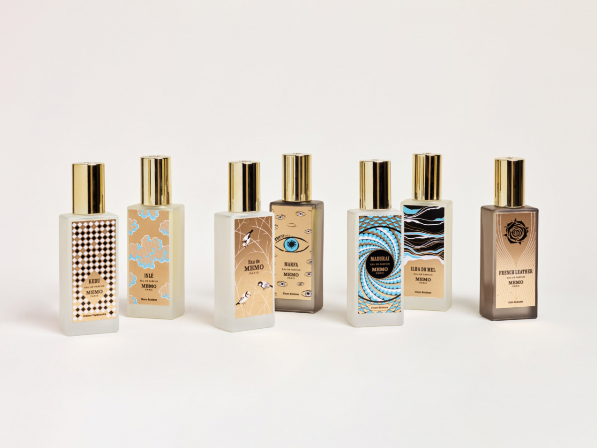 프랑스 니치 향수 브랜드 메모파리(MEMO PARIS)도 아시아 시장을 겨냥해 30ml 제품군을 확대했다. 사진은 메모파리 소용량 제품. /사진제공=신세계인터내셔날.