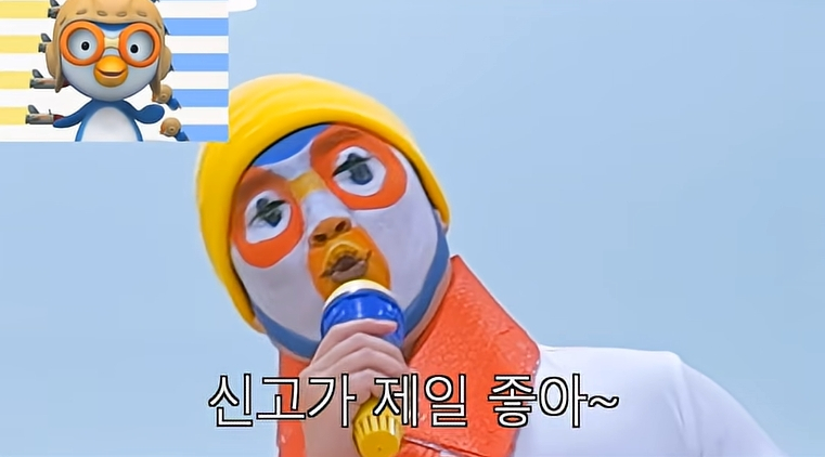 국세청 직원들이 소득세 신고의 달을 맞아 뽀로로 캐릭터로 변신해 찍은 홍보 영상이 화제다. /사진=국세청 유튜브 갈무리