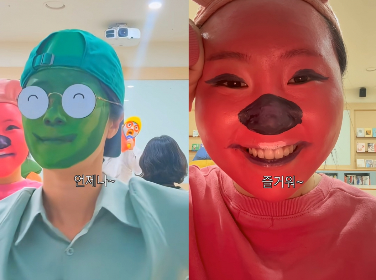 국세청 직원들이 소득세 신고의 달을 맞아 뽀로로 캐릭터로 변신해 찍은 홍보 영상이 화제다. /사진=국세청 유튜브 갈무리