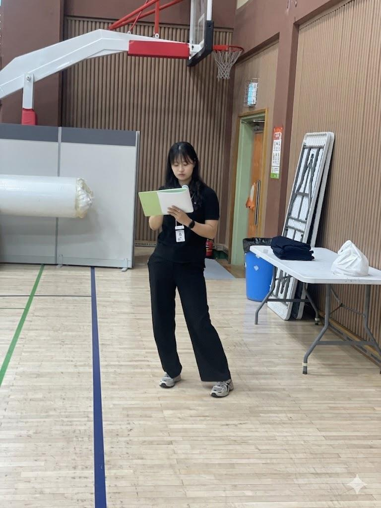 스포츠윤리센터의 제20회 전국장애학생체육대회 현장 인권 보호 활동 모습. /사진=스포츠윤리센터 제공