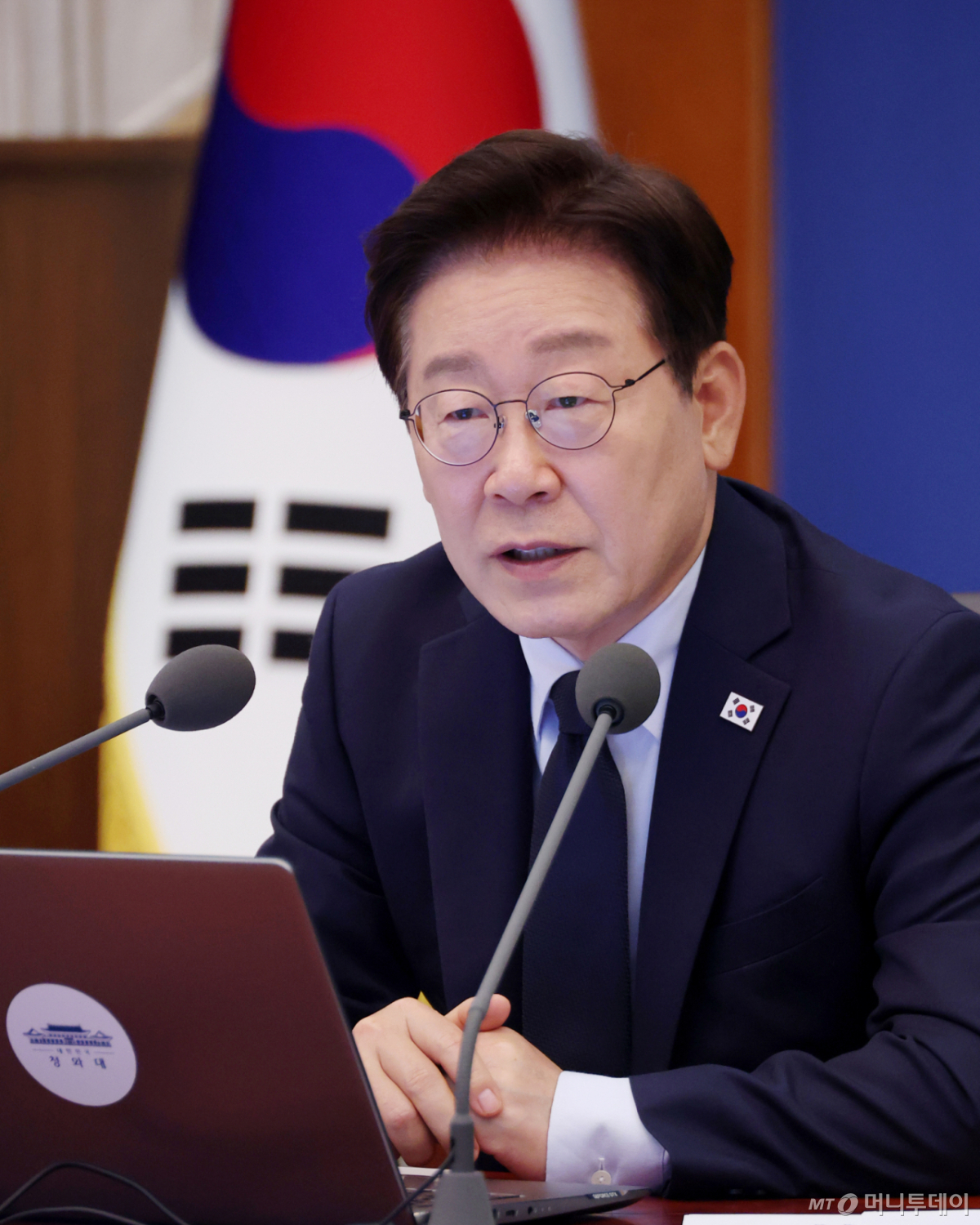 (서울=뉴스1) 이재명 기자 = 이재명 대통령이 28일 청와대에서 열린 수석보좌관회의에서 발언하고 있다. 2026.5.28/뉴스1  Copyright © 뉴스1. All rights reserved. 무단 전재 및 재배포,  AI학습 이용 금지. /사진=(서울=뉴스1) 이재명 기자