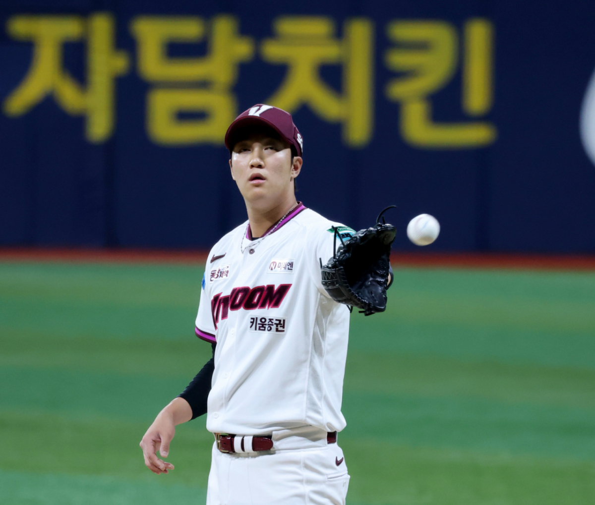 키움 에이스 안우진이 26일 고척스카이돔에서 열리는 2026KBO리그 키움히어로즈와 기아타이거즈 경기에서 선발로 나와 역투하고 있다. 2026.05.26. /사진=강영조 cameratalks@