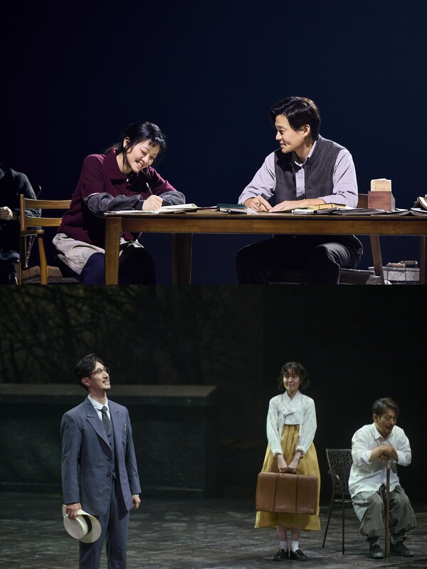 같은 원작을 재해석한 이서진 고아성 주연의 '반야 삼촌'과 조성하 심은경 주연의 '반야 아재'. 사진제공=LG아트센터, 국립극단