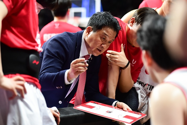 유도훈 안양 정관장 감독. /사진=KBL 제공
