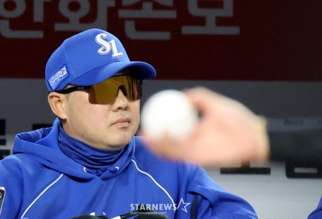 박진만 삼성 감독. /사진=스타뉴스