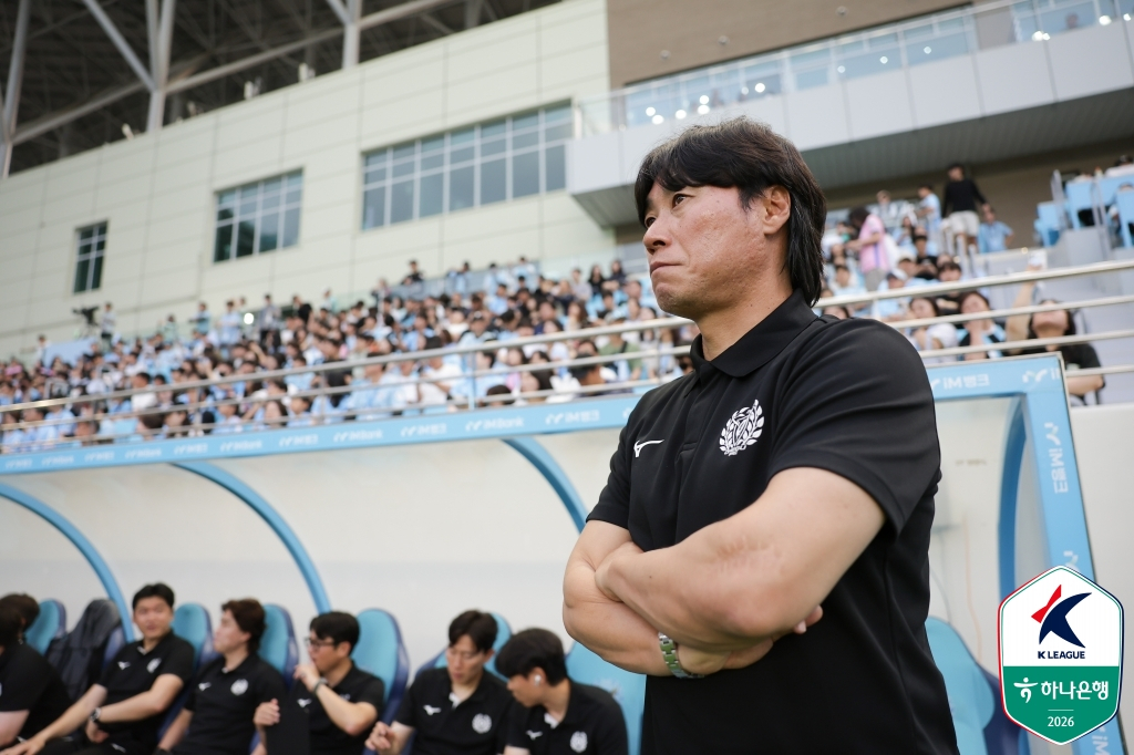최성용 대구FC 감독. /사진=한국프로축구연맹 제공