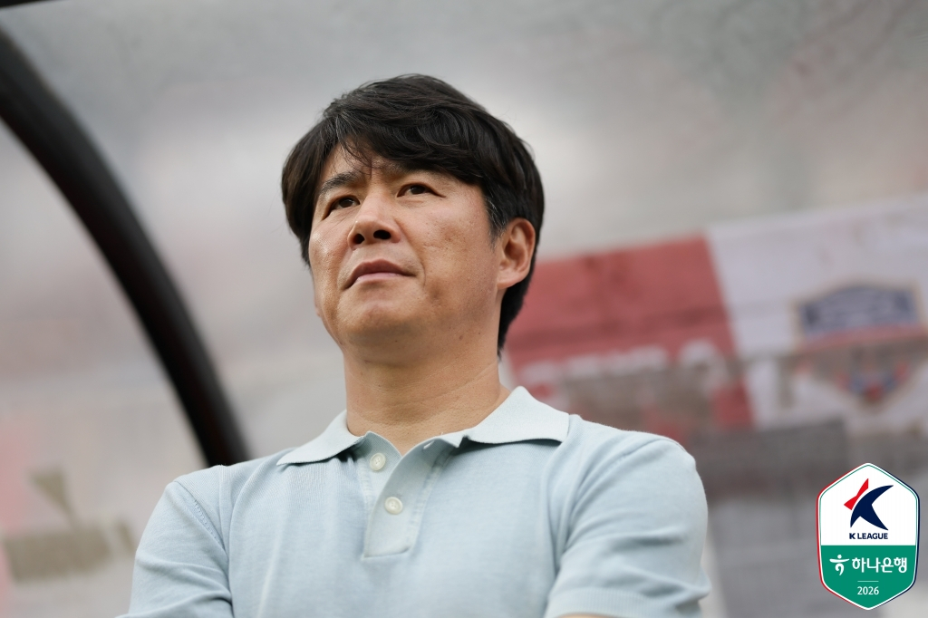 박건하 수원FC 감독. /사진=한국프로축구연맹 제공