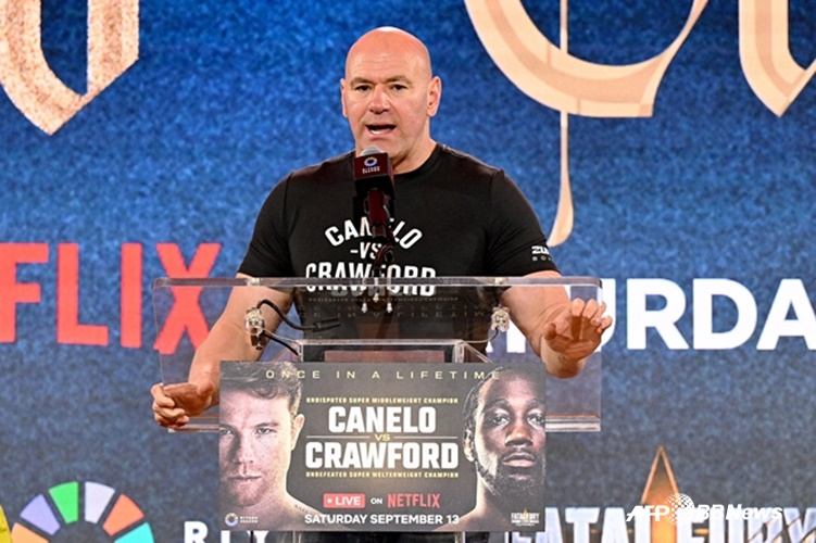 데이나 화이트 UFC 회장. /AFPBBNews=뉴스1