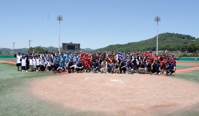 2026년 봄 야구로 통하는 티볼 캠프 사진. /사진=KBO 제공