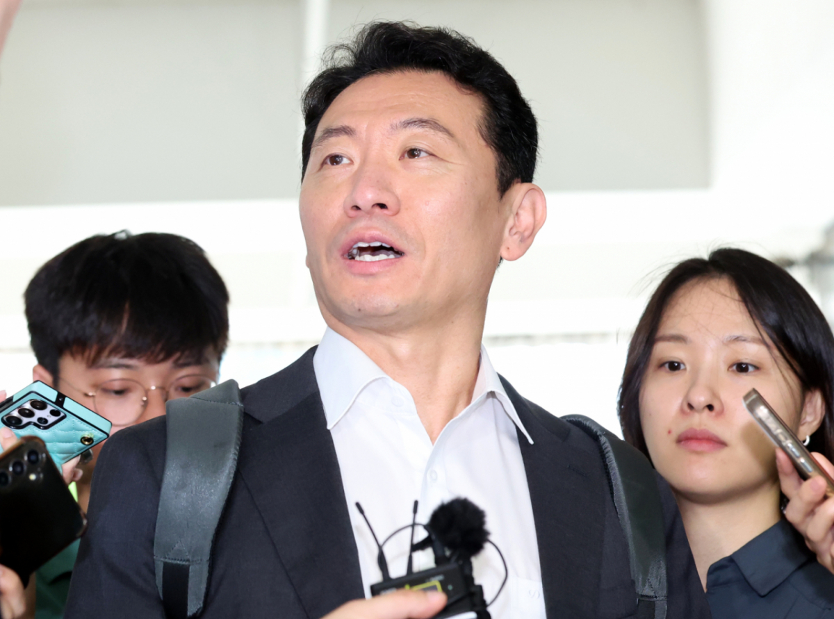 김건희 특별검사팀의 박상진 특검보./사진-뉴시스