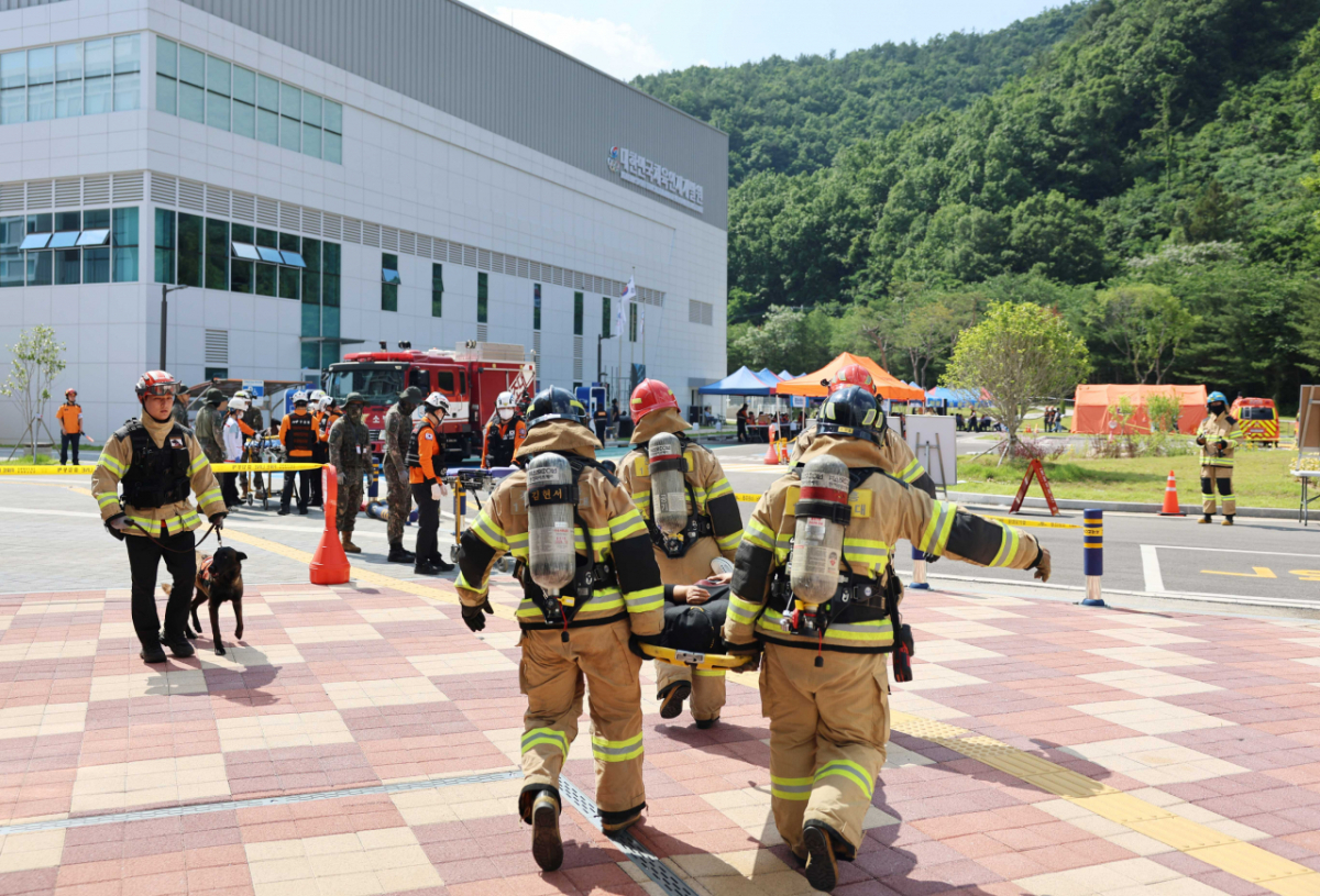2026 긴급 구조 종합 훈련 모습. /사진=대한체육회 제공