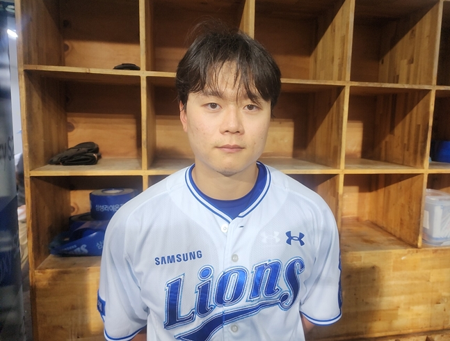 2일 경기를 마친 박승규. /사진=박수진 기자